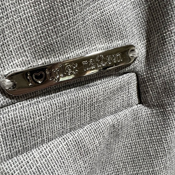 NWT ILTM (I love tyler madison) Women's Gray Stretch Waist Trousers, Medium - Picture 7 of 7